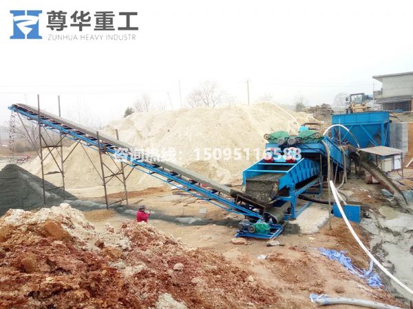 螺旋洗砂生產(chǎn)線