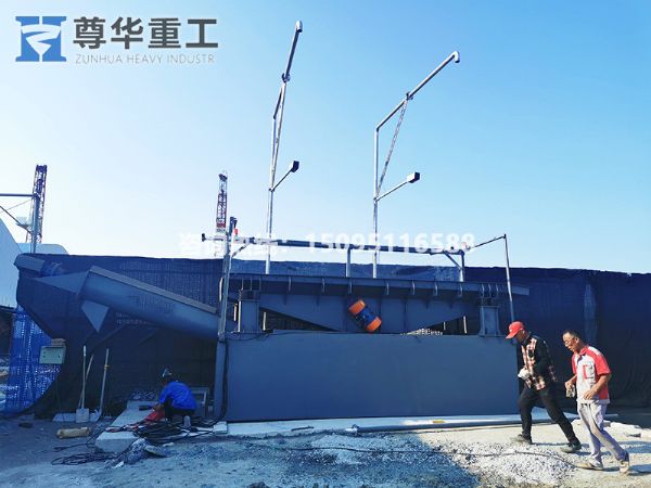 雙車位振動(dòng)砂石分離機(jī)